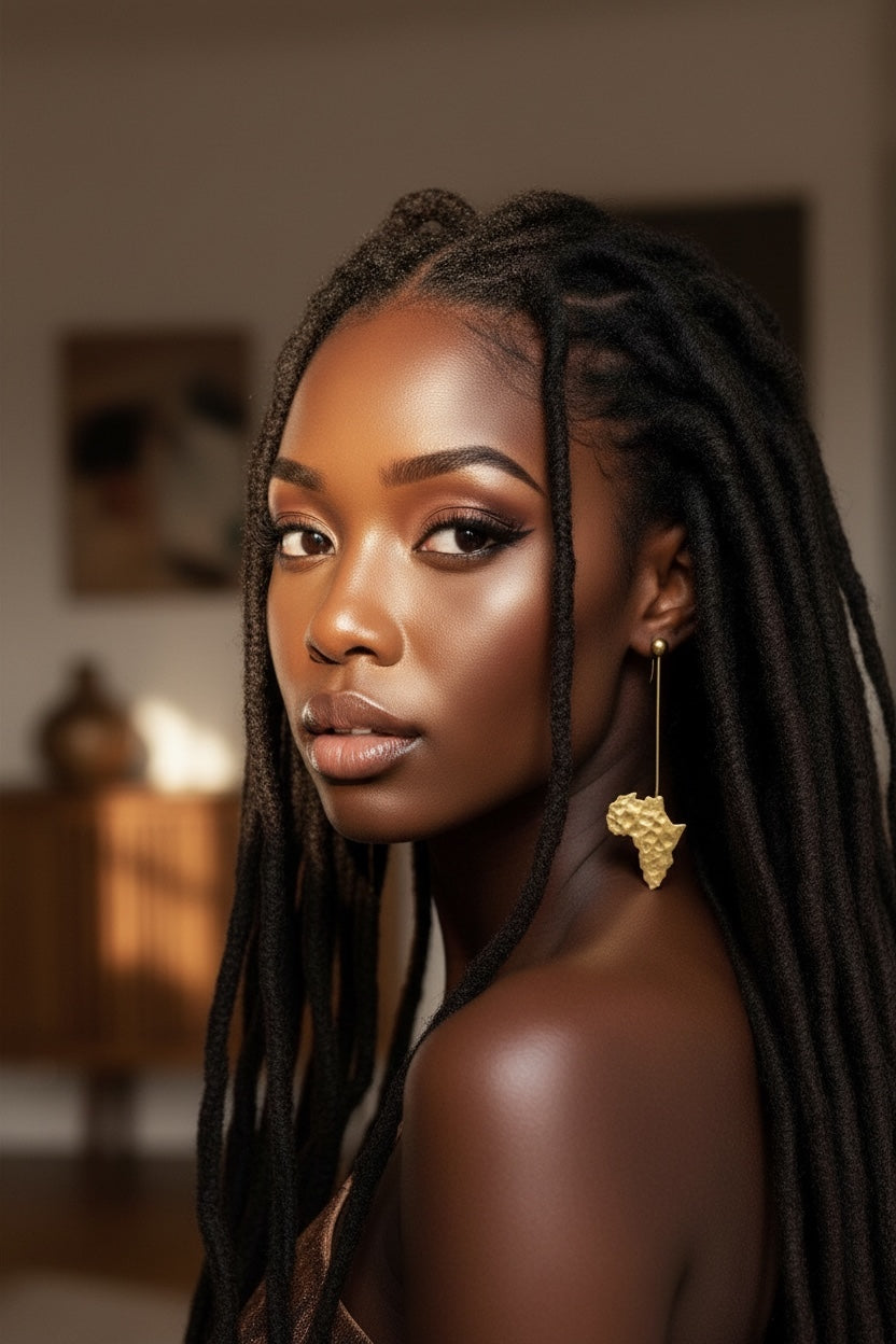 Boucle d'oreille AFRIKASTYLE